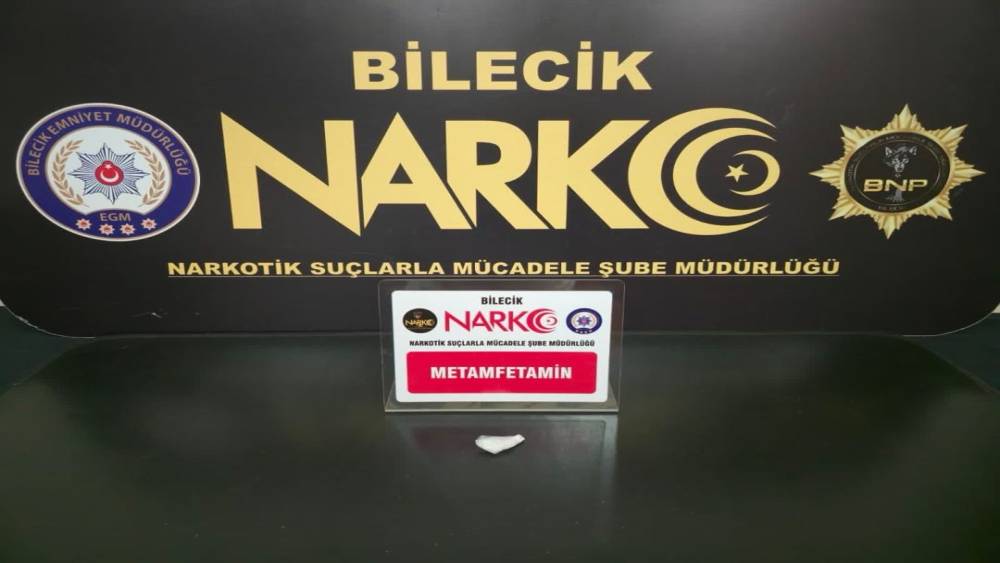Bilecik&rsquo;te uyuşturucu operasyonu: 1 g&ouml;zaltı
