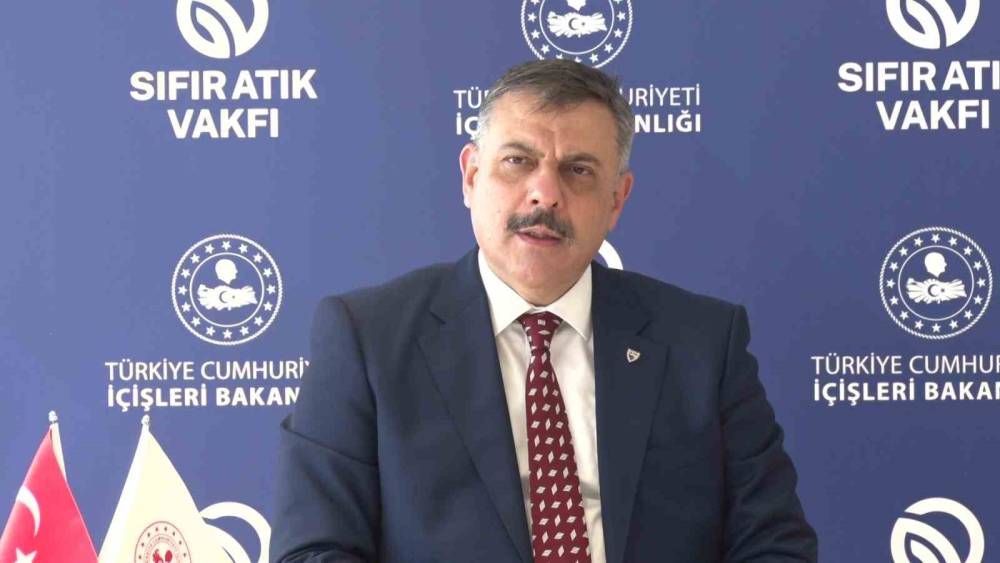 İ&ccedil;işleri Bakanı &Ccedil;ift&ccedil;i: "Sıfır atık konusunda Sıfır Atık Vakfımızla beraber iş ve g&uuml;&ccedil; birliği yapıyoruz"
