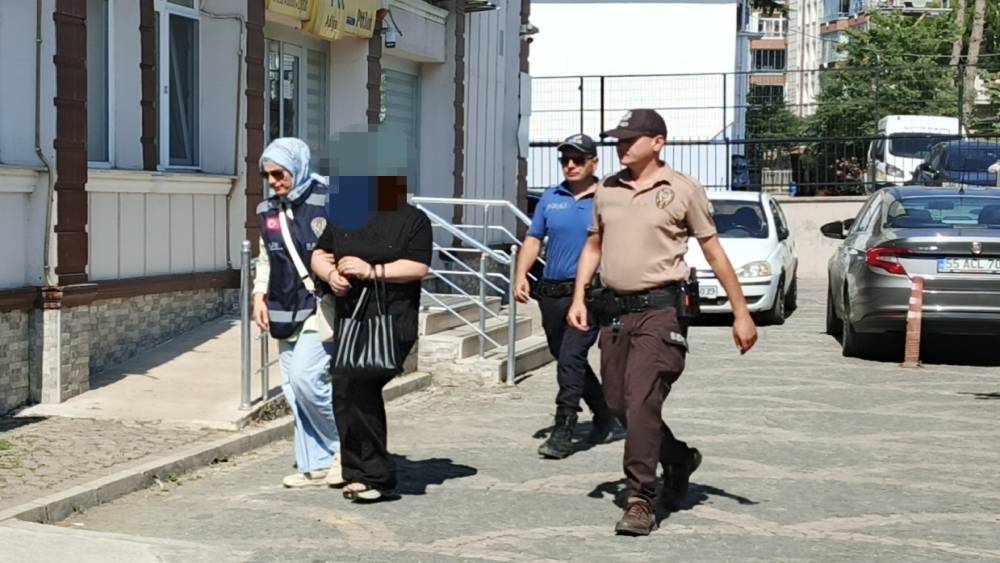 Bafra&rsquo;da 4. kattan d&uuml;şen kadının &ouml;l&uuml;m&uuml;yle ilgili soruşturmada 2 tutuklama
