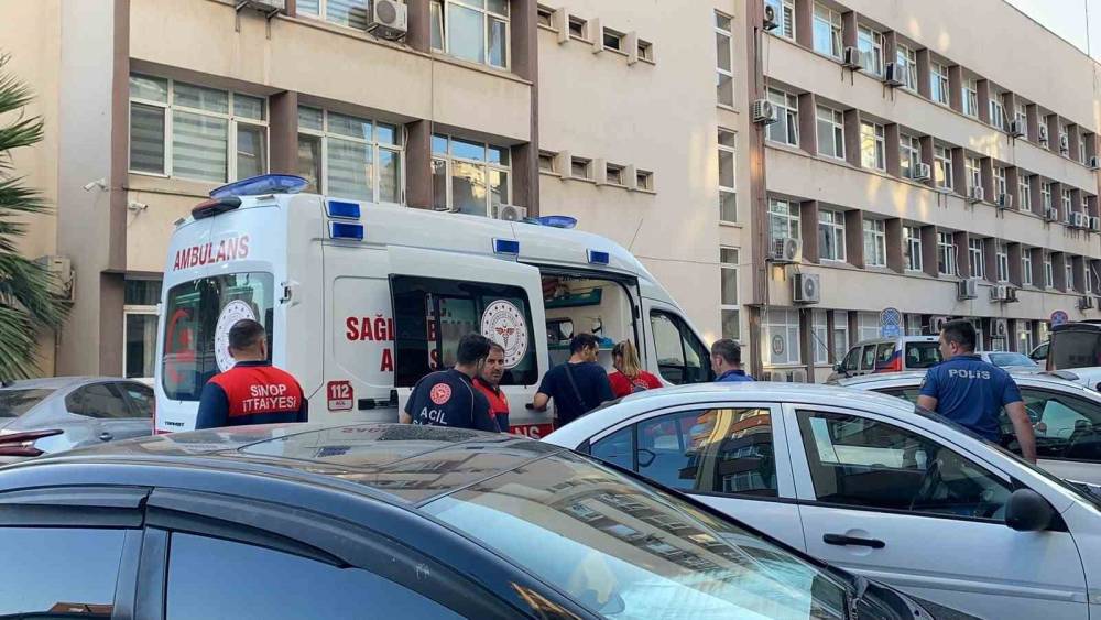Sinop&rsquo;ta intihar girişimi ekipleri teyakkuza ge&ccedil;irdi
