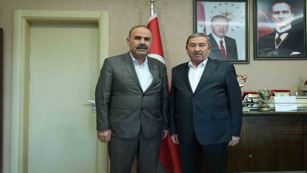 Darende Belediye Başkanı Bozkurt&rsquo;tan AK Parti İl&ccedil;e Başkanı Bozkurt&rsquo;a ziyaret
