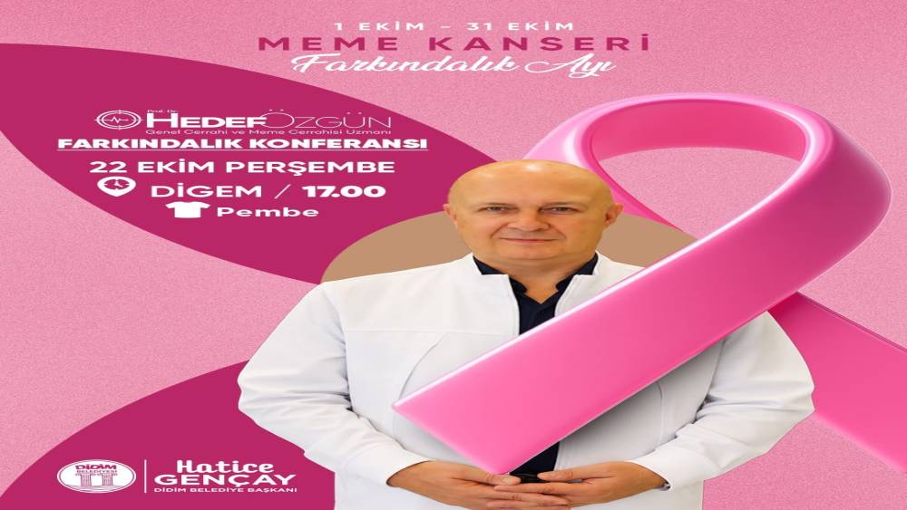 Didim&rsquo;de meme kanserinde erken tanı i&ccedil;in farkındalık konferansı
