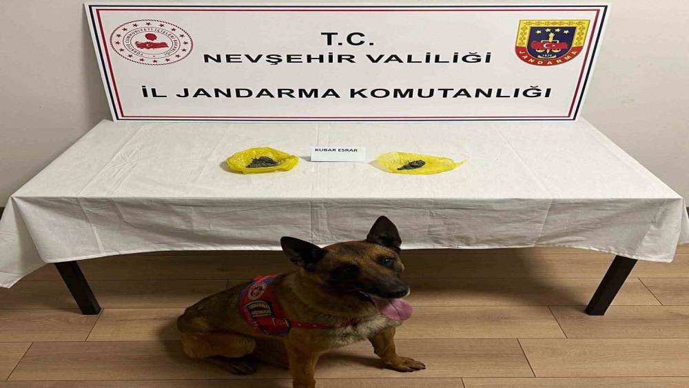 Yol kontrol&uuml;nde uyuşturucu yakalandı
