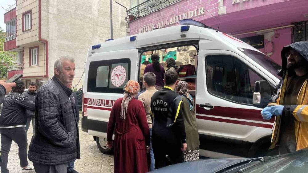 Ordu&rsquo;da dereye d&uuml;şen &ccedil;ocuk vatandaşlar tarafından kurtarıldı
