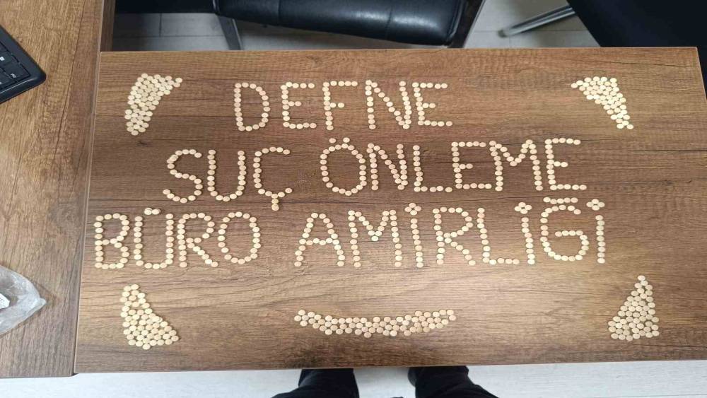 Defne&rsquo;de 840 adet uyuşturucu hap ele ge&ccedil;irildi
