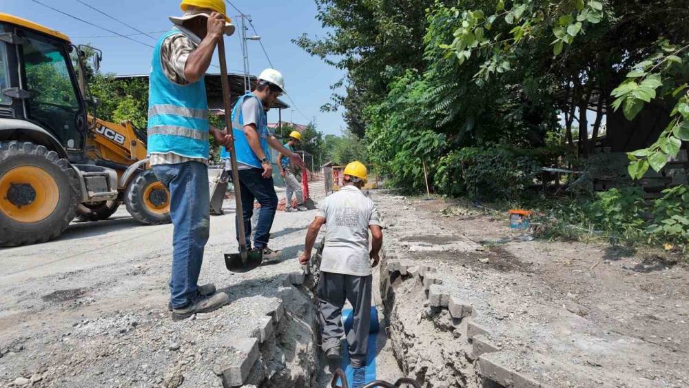D&ouml;rtyol&rsquo;da 297 bin metre i&ccedil;me suyu hattı tamamlandı
