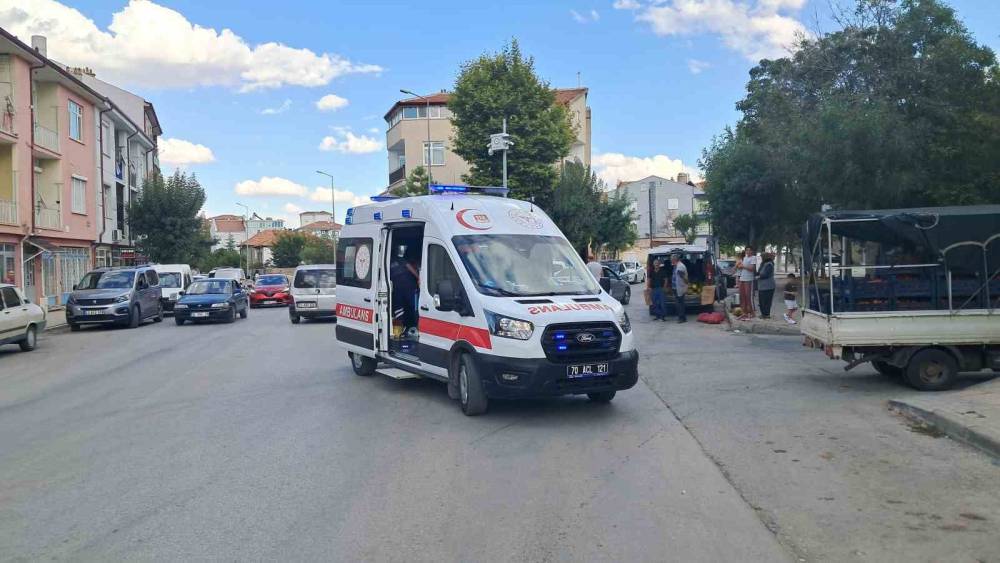 Karaman&rsquo;da elektrikli bisiklet kazası: 1 ağır yaralı
