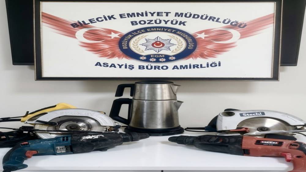 İnşaattan hırsızlık yapan ş&uuml;pheli tutuklandı
