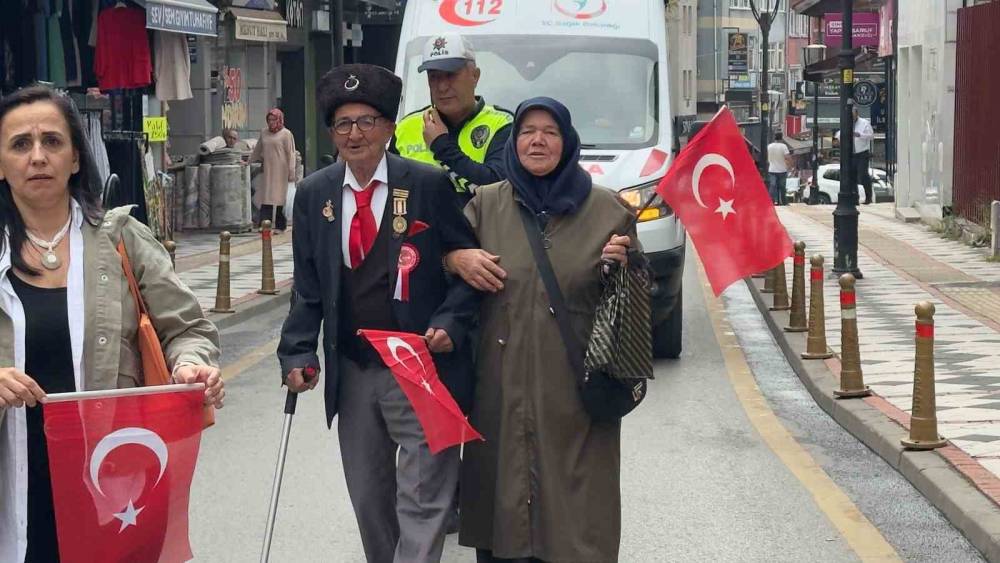 Gaziler haftasında duygulandıran anlar
