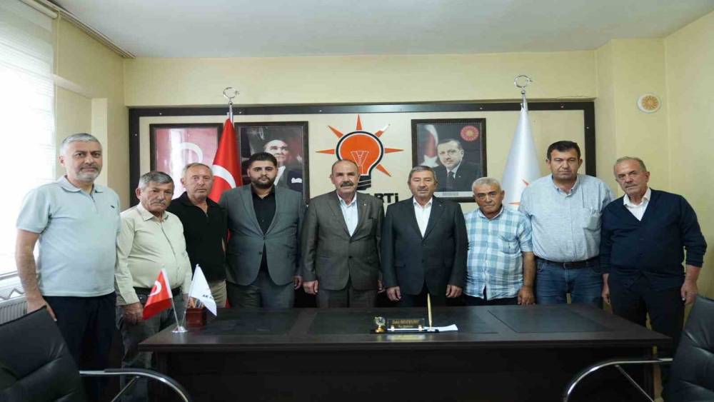 Darende Belediye Başkanı Bozkurt&rsquo;tan AK Parti İl&ccedil;e Başkanı Bozkurt&rsquo;a ziyaret
