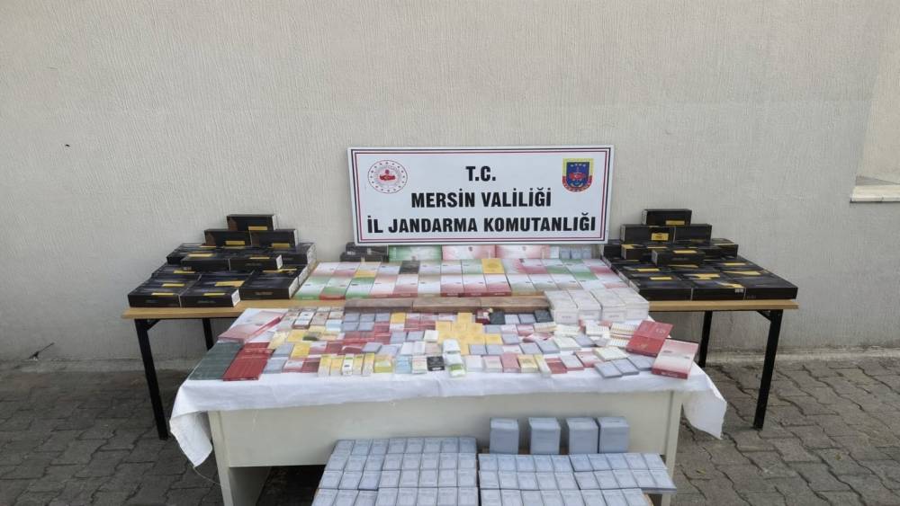 Mersin&rsquo;de sigara ka&ccedil;ak&ccedil;ılığıyla m&uuml;cadele 1 ş&uuml;pheli yakalandı
