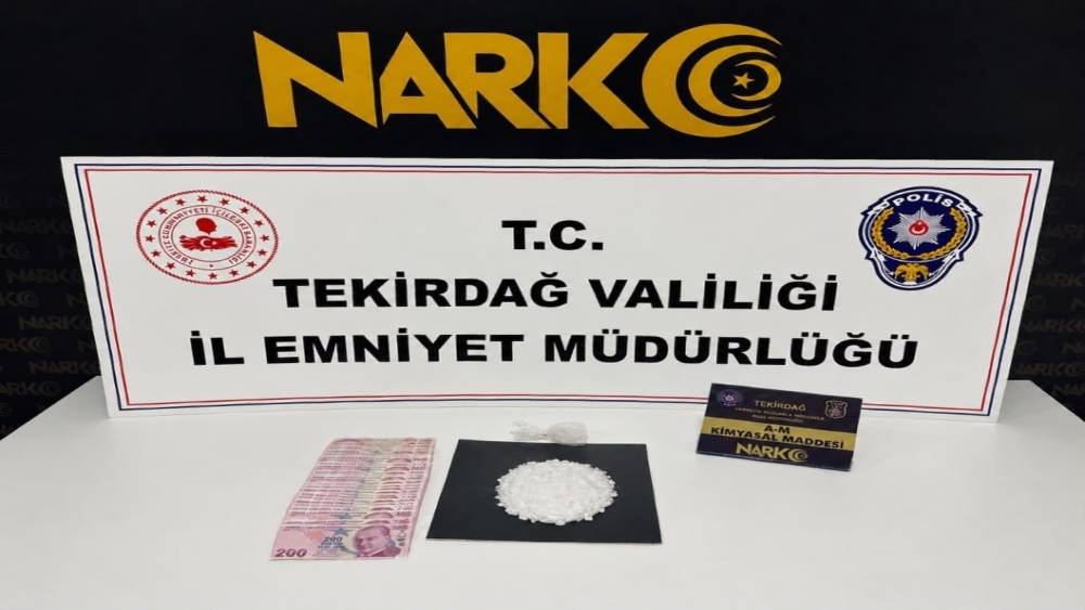 Tekirdağ&rsquo;da uyuşturucu operasyonlarında 121 ş&uuml;pheli hakkında işlem yapıldı
