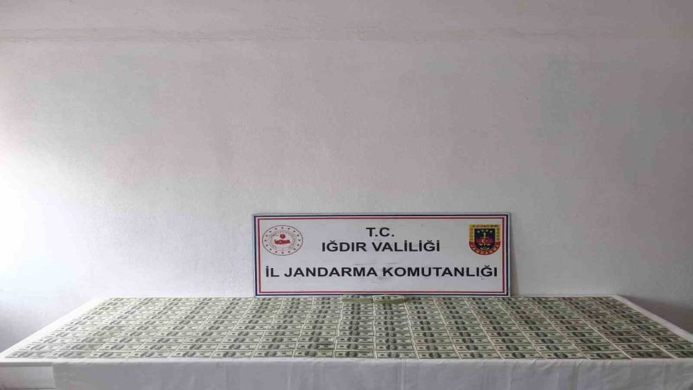Iğdır&rsquo;da 2,5 milyon liralık sahte dolar operasyonu
