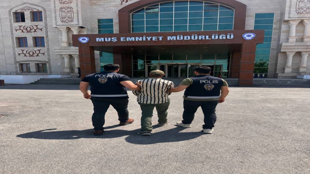 Muş&rsquo;ta aranan şahıs yakalandı

