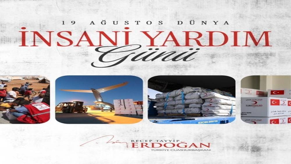 Cumhurbaşkanı Erdoğan: "D&uuml;nyanın milli gelirine oranla en fazla insani yardımda bulunan &uuml;lkesi konumunda bulunmayı s&uuml;rd&uuml;r&uuml;yoruz"
