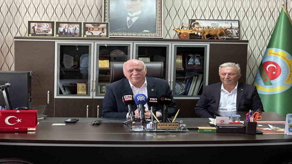 TZOB Genel Başkanı Bayraktar, doğal afetlerin tarımsal &uuml;retime etkilerini anlattı
