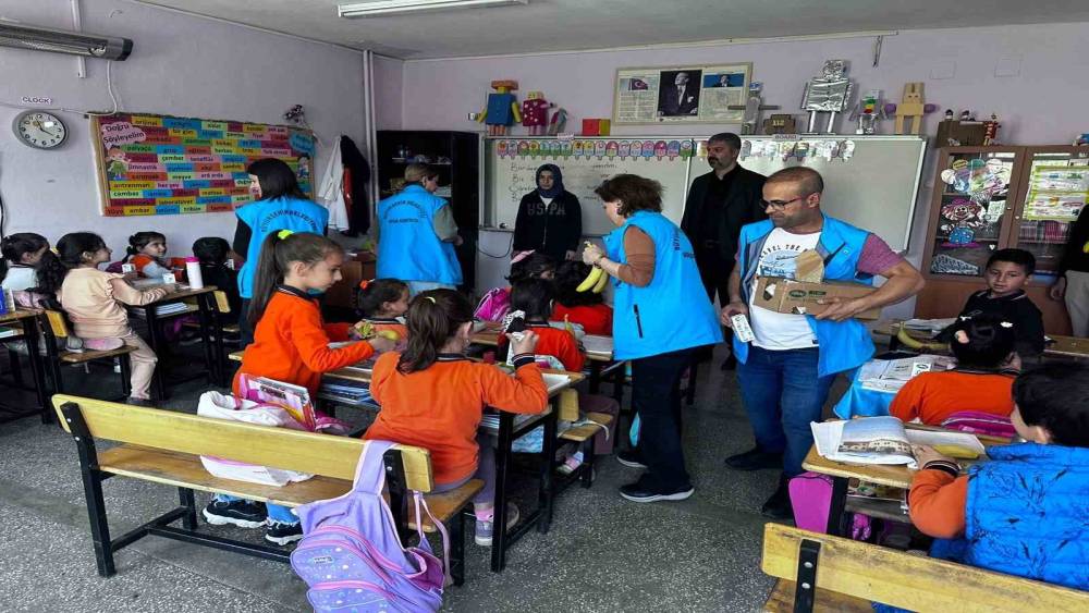 &Ccedil;&uuml;ng&uuml;ş&rsquo;te sağlıklı beslenme etkinliği
