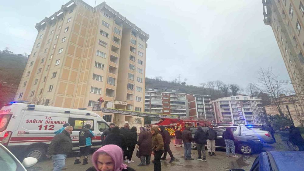 Giresun&rsquo;da korkutan yangın
