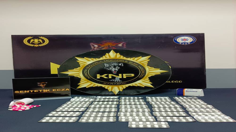 Karab&uuml;k&rsquo;te uyuşturucu operasyonlarında 1 tutuklama
