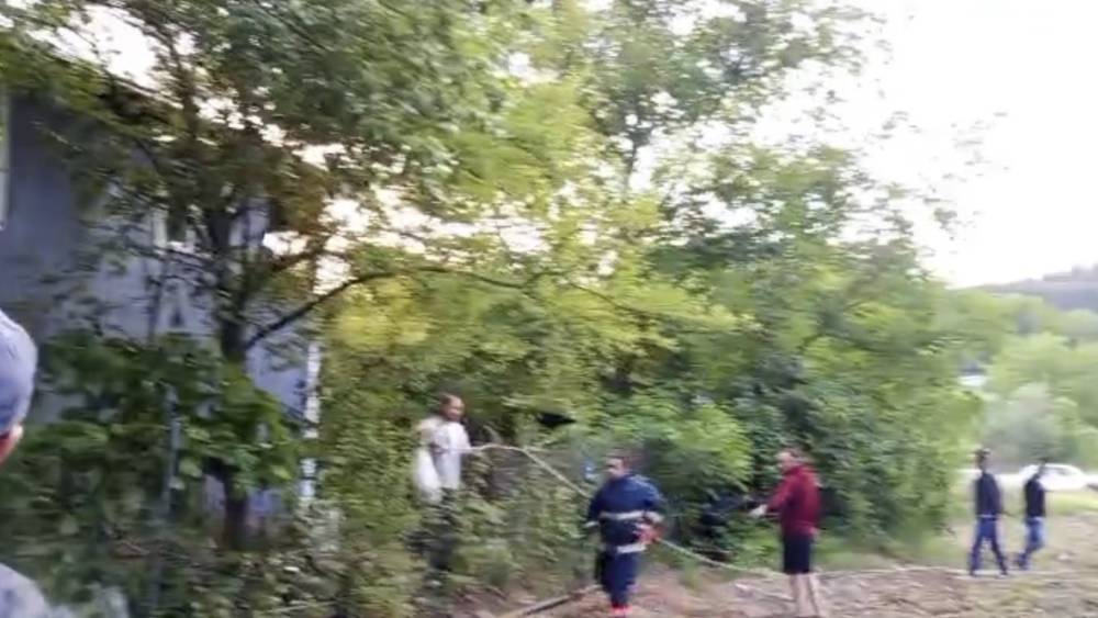 Bolu&rsquo;da 2 katlı evin &ccedil;atı katında yangın &ccedil;ıktı
