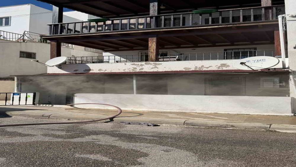 Bodrum&rsquo;da ev yangını paniğe neden oldu

