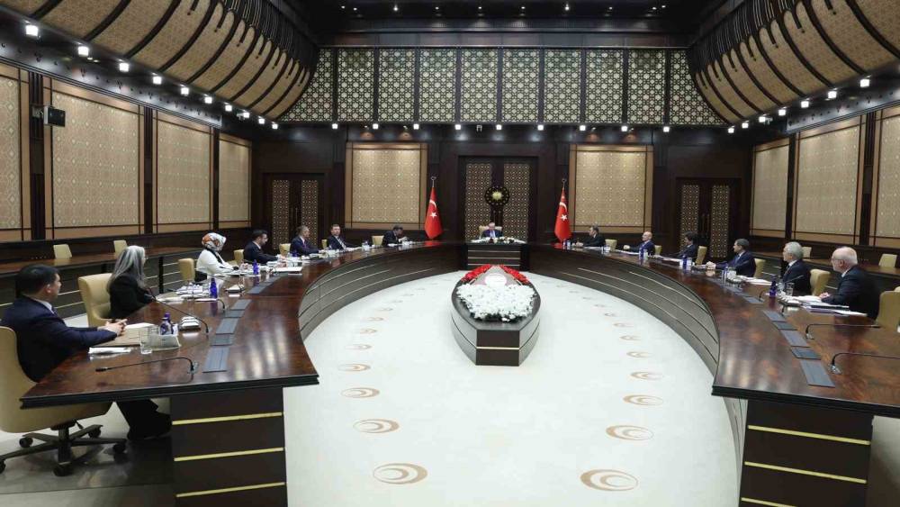 Cumhurbaşkanı Erdoğan, Cumhurbaşkanlığı Politika Kurullarının başkan vekillerini kabul etti
