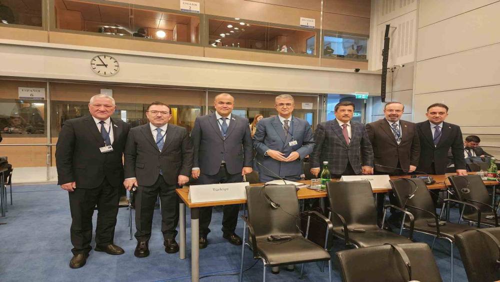 MHP&rsquo;lı Kamil Aydın, AGİTPA kış genel kurulu i&ccedil;in Viyana&rsquo;da
