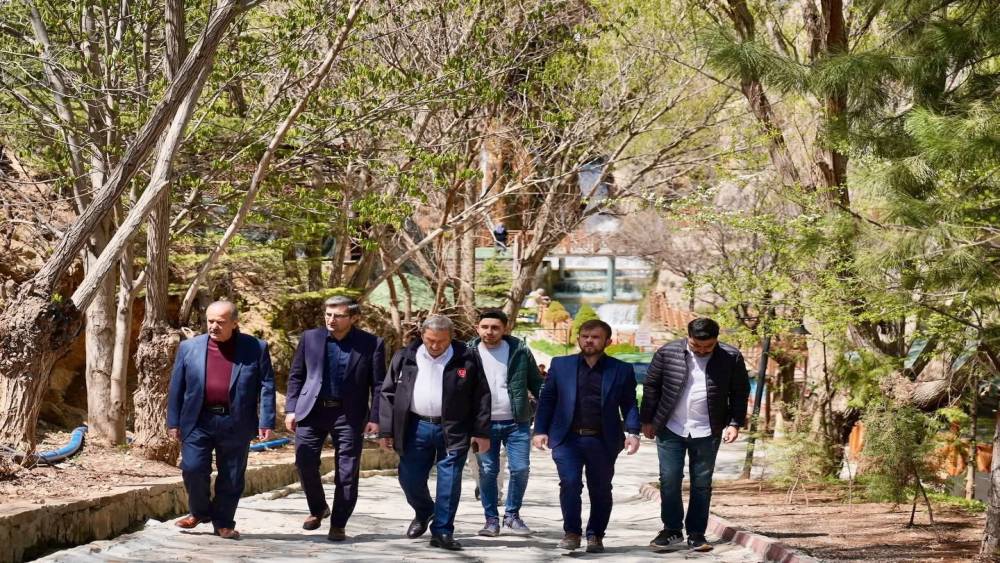 Darende&rsquo;de G&uuml;npınar Şelalesi yaz sezonuna hazırlanıyor
