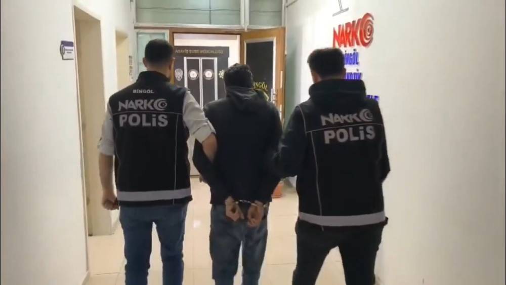 Bing&ouml;l&rsquo;de uyuşturucuyla m&uuml;cadele: 1 tutuklama
