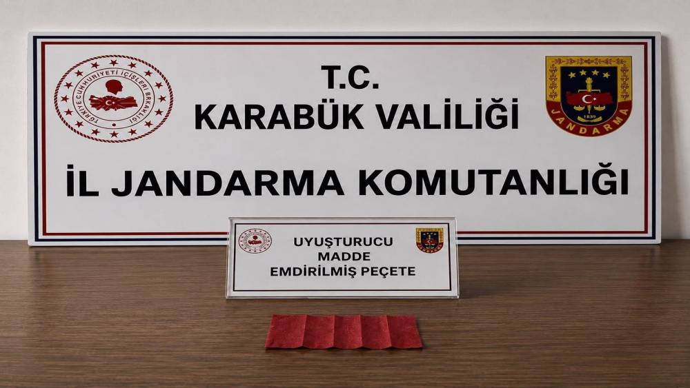 Karab&uuml;k&rsquo;te uyuşturucu ve ka&ccedil;ak t&uuml;t&uuml;n operasyonu
