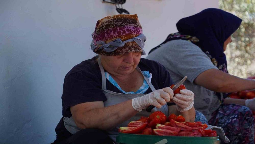 Ayvalık&rsquo;ta g&uuml;neş ile lezzet buluşuyor

