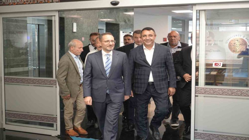 Adalet Bakan Yardımcısı Ayyıldız&rsquo;ın G&uuml;m&uuml;şhane temasları
