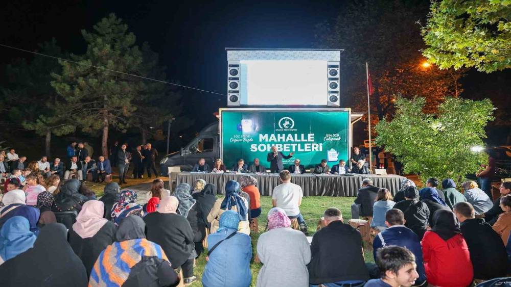 Başkan &Ouml;zl&uuml; "Bah&ccedil;eşehir, D&uuml;zce&rsquo;nin en yaşanabilir, en g&uuml;zel b&ouml;lgesidir"
