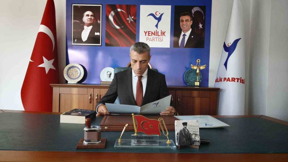 Yenilik Partisi Genel Başkanı Yılmaz: "Anayasa Mahkemesi&rsquo;nin kararını kınıyorum"
