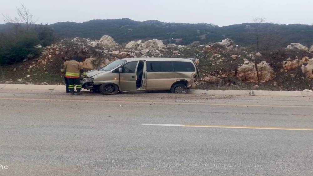 Hatay&rsquo;da trafik kazası: 6 yaralı
