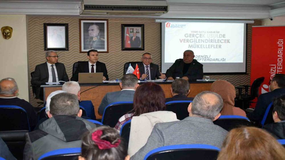 Denizli&rsquo;de basit usulden ger&ccedil;ek usule ge&ccedil;iş esnafa anlatıldı
