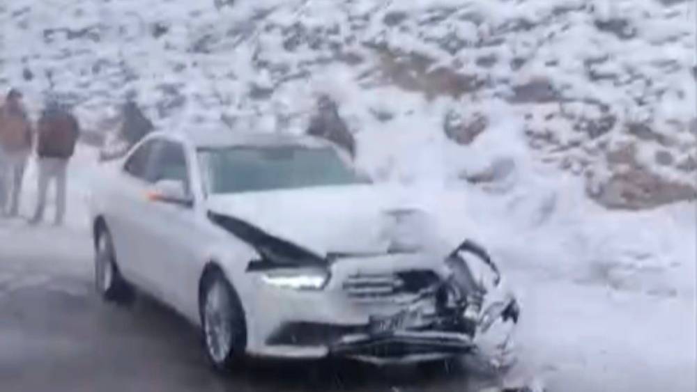 TAG Otoyolu Gaziantep kesiminde &ccedil;ok sayıda kaza meydana geldi
