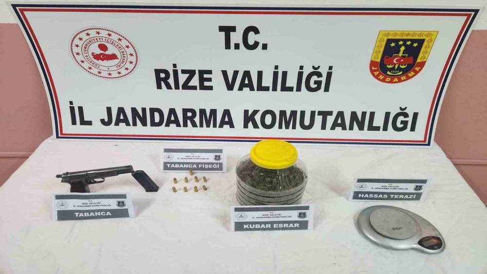 Rize&rsquo;de uyuşturucu operasyonu
