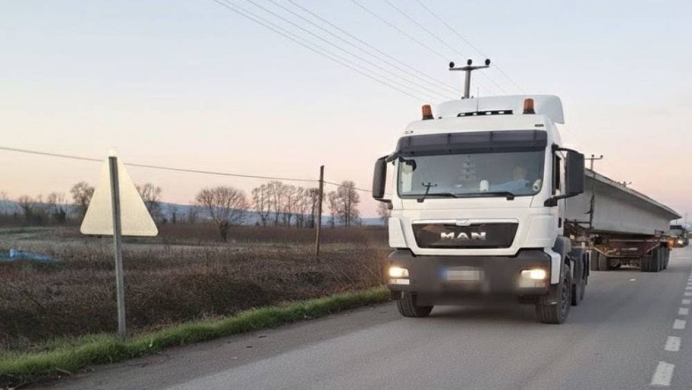 Kantardan ka&ccedil;an tırlara 169 bin liralık ceza
