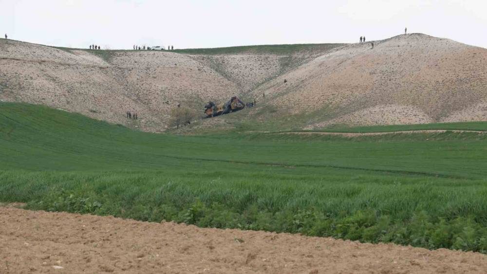 Ankara&rsquo;da kaza kırıma uğrayan helikopterle ilgili incelemeler devam ediyor
