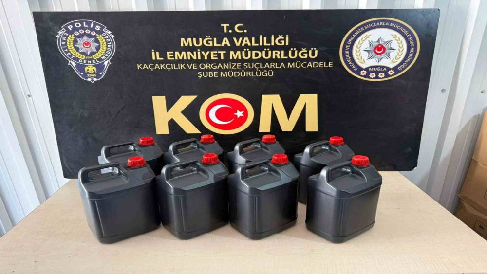 Muğla&rsquo;da bayram tatili &ouml;ncesi sahte alkol operasyonu
