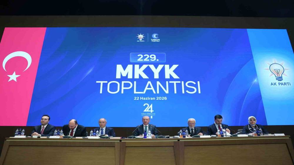 AK Parti MKYK Toplantısı başladı
