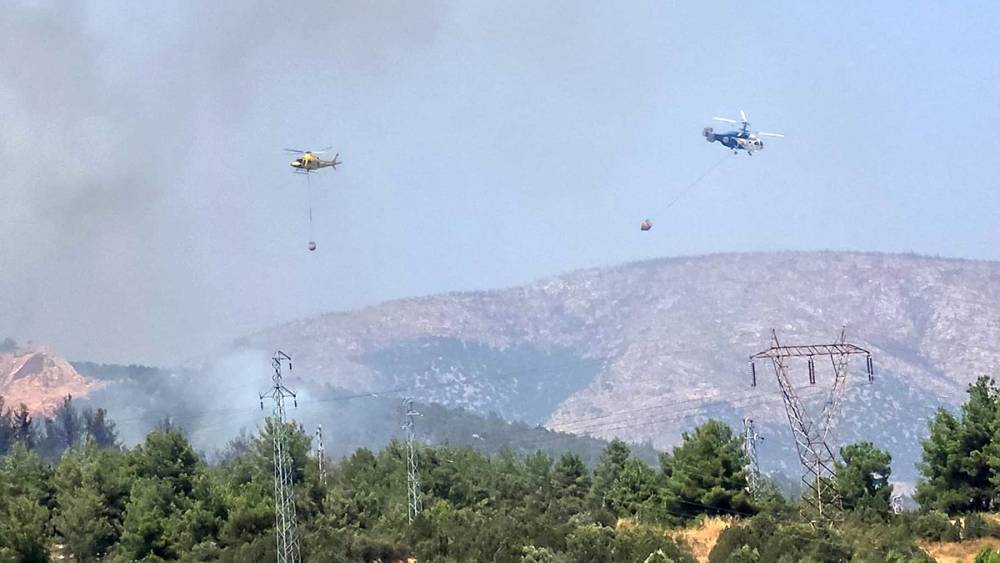 Bilecik&rsquo;te ormanlık alanda yangın başladı
