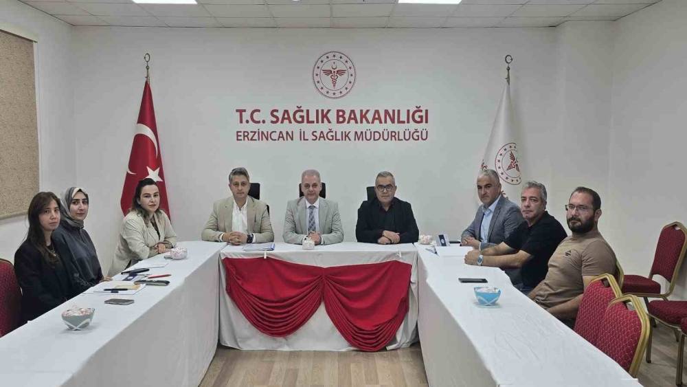 Erzincan İl Sağlık M&uuml;d&uuml;rl&uuml;ğ&uuml;nde İş Yeri Disiplin Kurulu Toplantısı yapıldı
