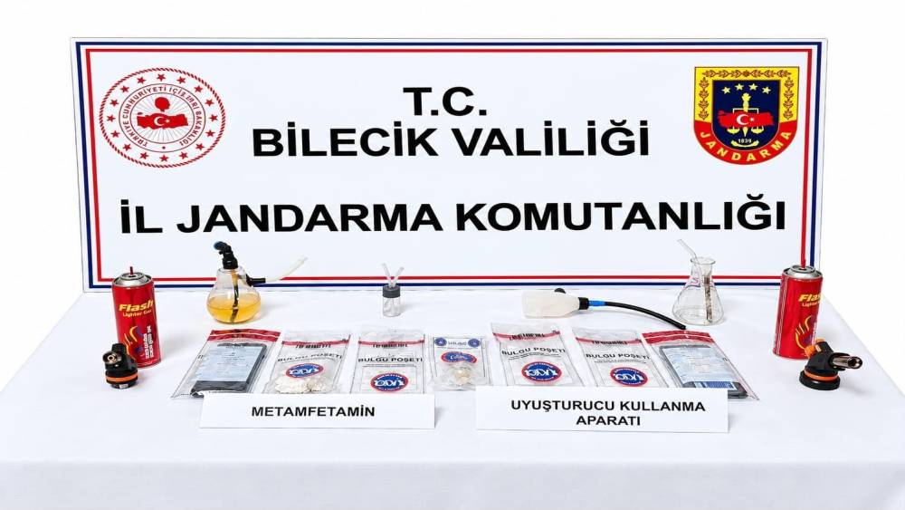 Bilecik&rsquo;te uyuşturucu operasyonu
