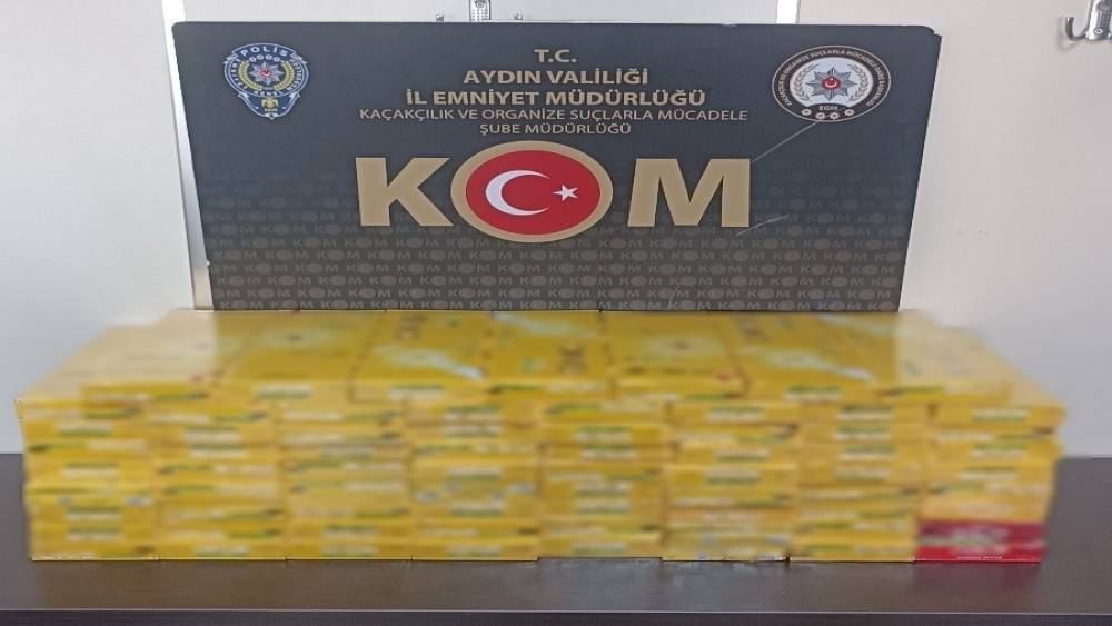 Aydın&rsquo;da ka&ccedil;ak t&uuml;t&uuml;n operasyonu
