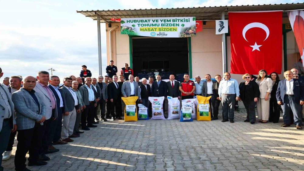 Tarlalar i&ccedil;in tohum, ormanlar i&ccedil;in tanker desteği
