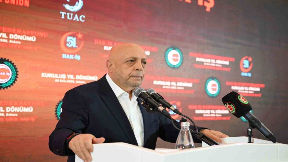 HAK-İŞ, 51. kuruluş yılını "Emeğin Evrensel G&uuml;c&uuml;: HAK-İŞ" temasıyla kutladı
