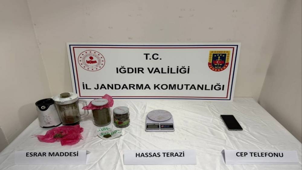 Iğdır’da uyuşturucu operasyonu: 1 tutuklama

