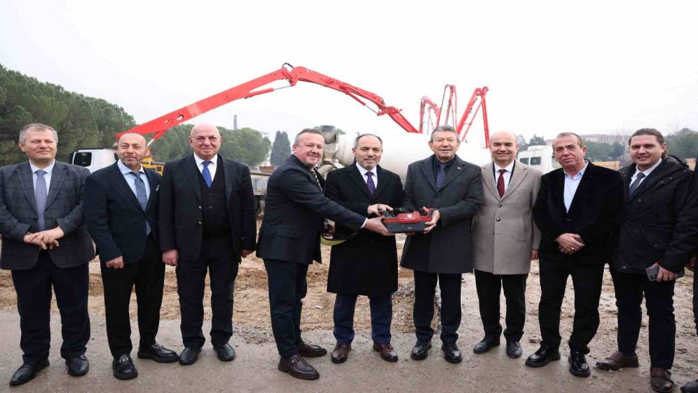 Denizli OSB Teknopark inşaat alanında inceleme yapıldı
